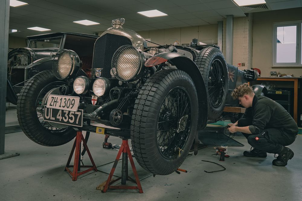 Vintage Bentley Workshop & Facilities