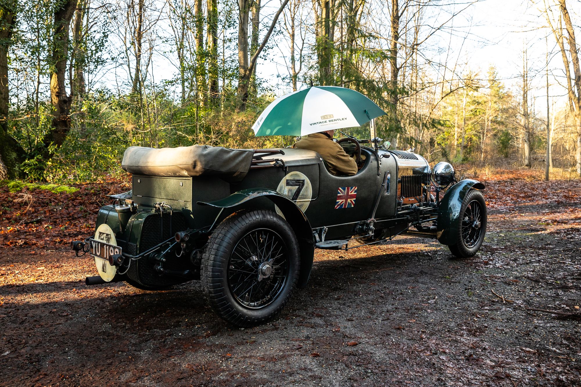 From the Open Road to Open Skies - The Vintage Bentley Umbrella Now Available