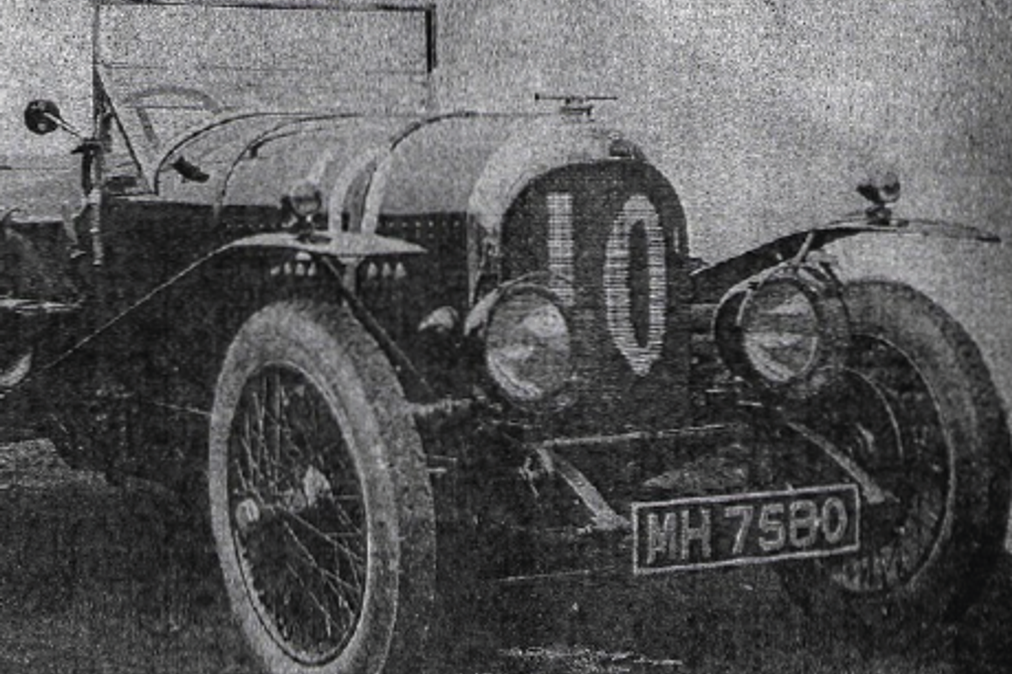 The first Bentley Motors Works Le Mans Team Car making it's return