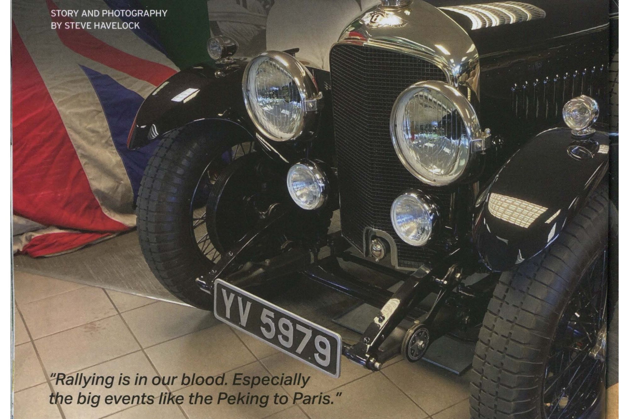 Improving the breed known as prewar Bentleys