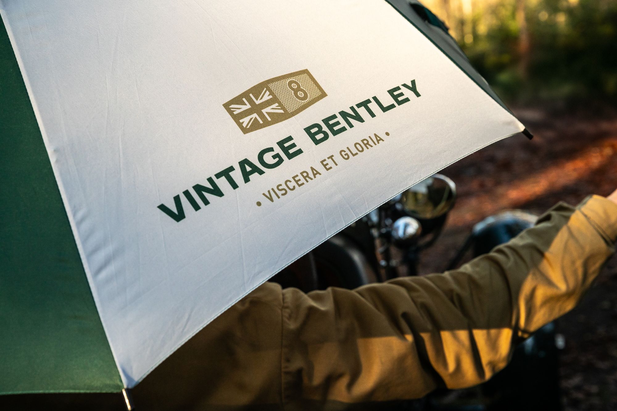 From the Open Road to Open Skies - The Vintage Bentley Umbrella Now Available