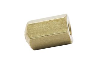 Brass Exhaust Dome Nut 1/4" BSF