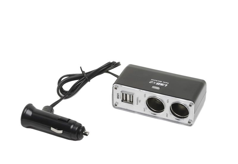Dual 12V Socket & USB Outlet