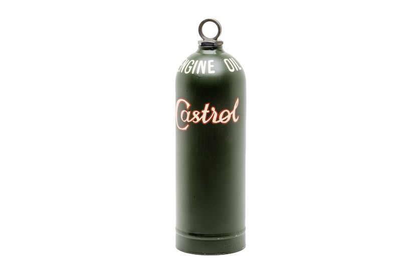 Oil Bottle with Castrol Logo