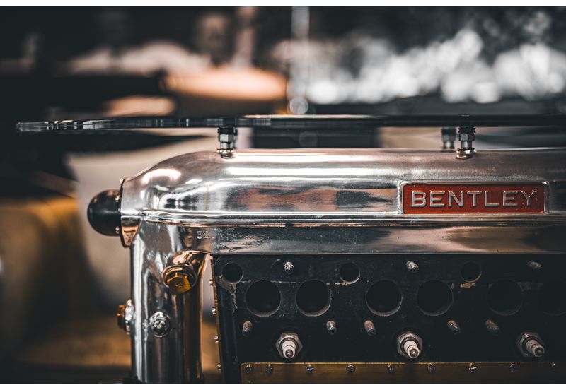 SOLD - Original vintage Bentley engine 1097 coffee table